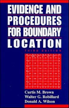 Hardcover Evidence and Procedures for Boundary Location Book