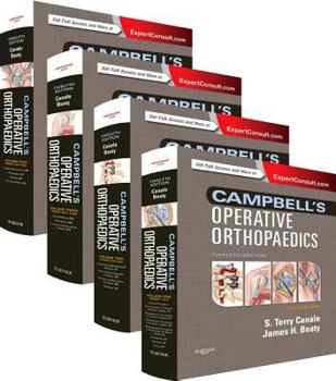 Hardcover Campbell's Operative Orthopaedics: 4-Volume Set Book