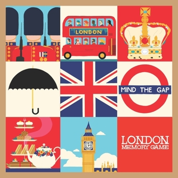 Board Game London Memory Game Book