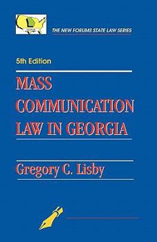 Paperback Mass Communication Law in Georgia Book