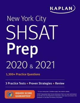 Library Binding New York City Shsat Prep 2020 & 2021 Book