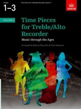 Paperback Time Pieces for Treble/Alto Recorder: V Book