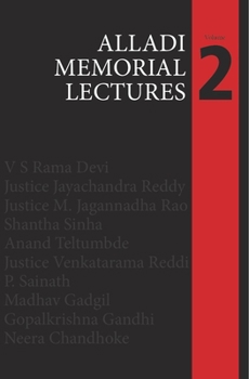 Hardcover Alladi Memorial Lectures, Volume 2 Book
