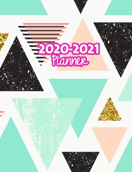 2020-2021 Planner: Two Year Calendar Organizer and Goal Journal | January 2020 - December 2021 Daily, Weekly and Monthly Planner Book with Back Sticker Expression Wall for 2 Years | Design Code 369950