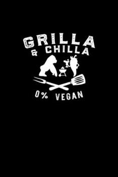 Grilla and Chilla: Blank Lined Notebook Journal for Work, School, Office | 6x9 110 page