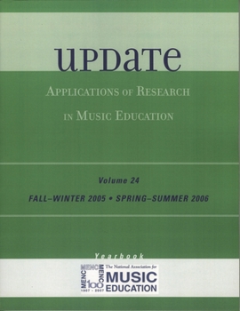 Paperback Update: Applications of Research in Music Education Yearbook Book
