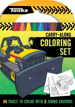 Paperback Tonka: Carry-Along Coloring Set Book