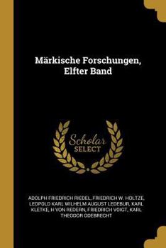 Paperback Märkische Forschungen, Elfter Band [German] Book