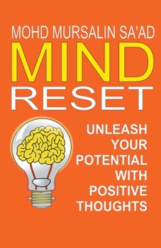 Paperback Mind Reset, Unleash Your Potential with Positive Thoughts Book