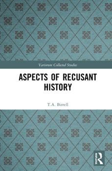 Hardcover Aspects of Recusant History Book