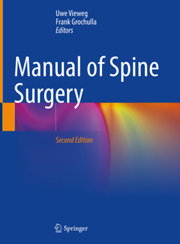 Hardcover Manual of Spine Surgery Book