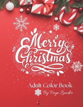 Paperback Merry Christmas: Adult Color Book