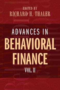 Paperback Advances in Behavioral Finance, Volume II Book