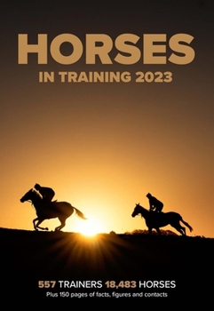 Paperback Horses in Training 2023 Book