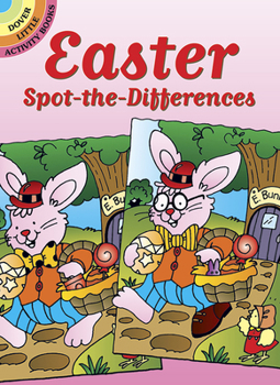 Paperback Easter Spot-The-Differences Book