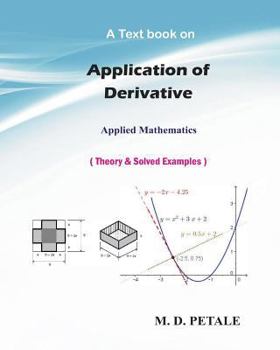 Paperback Application of Derivative: Applied Mathematics Book