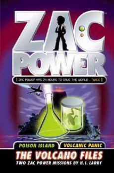 Hardcover Zac Power - The Volcano Files Book