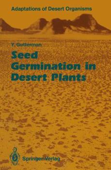 Paperback Seed Germination in Desert Plants Book