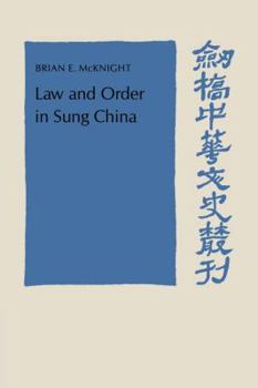 Paperback Law and Order in Sung China Book