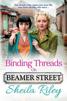 Paperback Binding Threads on Beamer Street [Large Print] Book