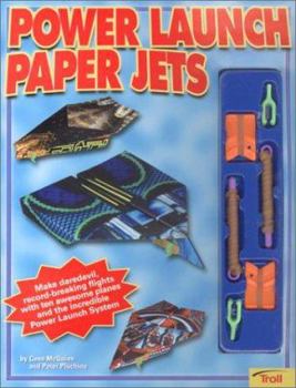 Paperback Power Launch Paper Jets [With 2 Jet Clips, 2 Power Launchers] Book