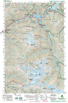 Map Diablo Dam, Wa No. 48 Book