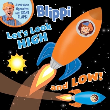 Paperback Blippi: Let's Look High and Low Book