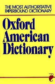 Paperback Oxford American Dictionary Book