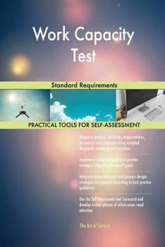 Paperback Work Capacity Test Standard Requirements Book