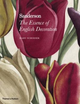 Hardcover Sanderson: The Essence of English Decoration Book