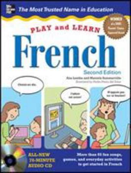 Hardcover Play and Learn French with Audio CD, 2nd Edition Book