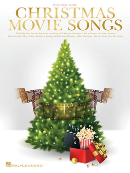 Paperback Christmas Movie Songs Book