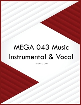Paperback MEGA 043 Music Instrumental & Vocal Book