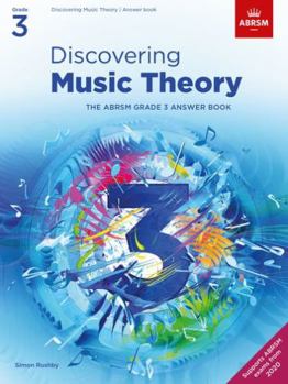 Sheet music Discovering Music Theory, The ABRSM Grade 3 Answer Book: Answers (Theory workbooks (ABRSM)) Book