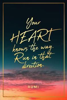 Paperback Rumi: Direction an Inspirational Journal Book