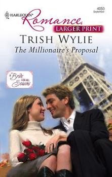 Mass Market Paperback The Millionaire's Proposal [Large Print] Book
