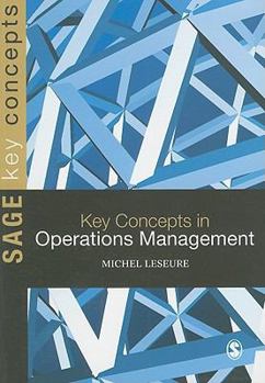 Paperback Key Concepts in Operations Management Book