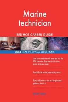 Paperback Marine technician RED-HOT Career Guide; 2566 REAL Interview Questions Book