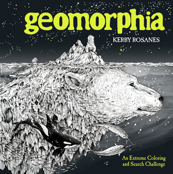 Paperback Geomorphia: An Extreme Coloring and Search Challenge Book