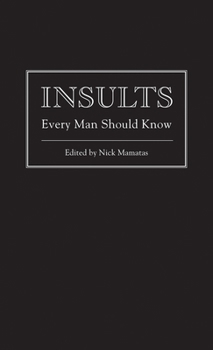 Hardcover Insults Every Man Should Know Book