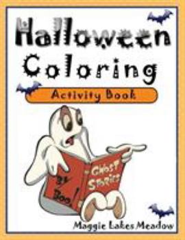 Paperback Halloween Coloring Activity Book
