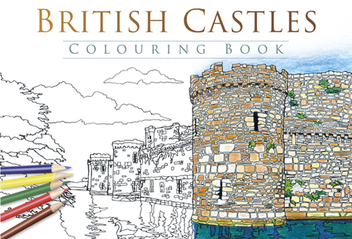 Paperback British Castles Colouring Book