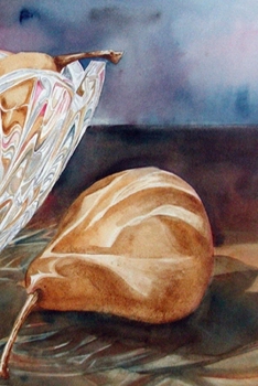 Paperback Pears & Crystal: journal Book