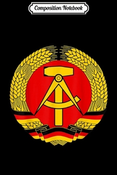 Composition Notebook: East German Communist Logo  Journal/Notebook Blank Lined Ruled 6x9 100 Pages