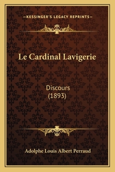 Paperback Le Cardinal Lavigerie: Discours (1893) [French] Book