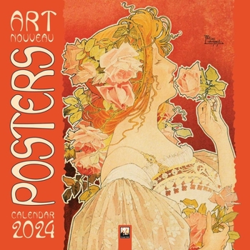 Calendar Art Nouveau Posters Wall Calendar 2024 (Art Calendar) Book