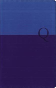 Imitation Leather NIV, Quest Study Bible, Personal Size, Imitation Leather, Blue, Indexed: The Question and Answer Bible Book