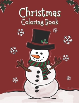 Paperback Christmas Coloring Book: Merry Christmas coloring book for all ages! Book