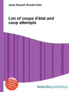 Paperback List of Coups d'Etat and Coup Attempts Book