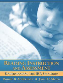 Paperback Reading Instruction and Assessment: Understanding the IRA Standards Book